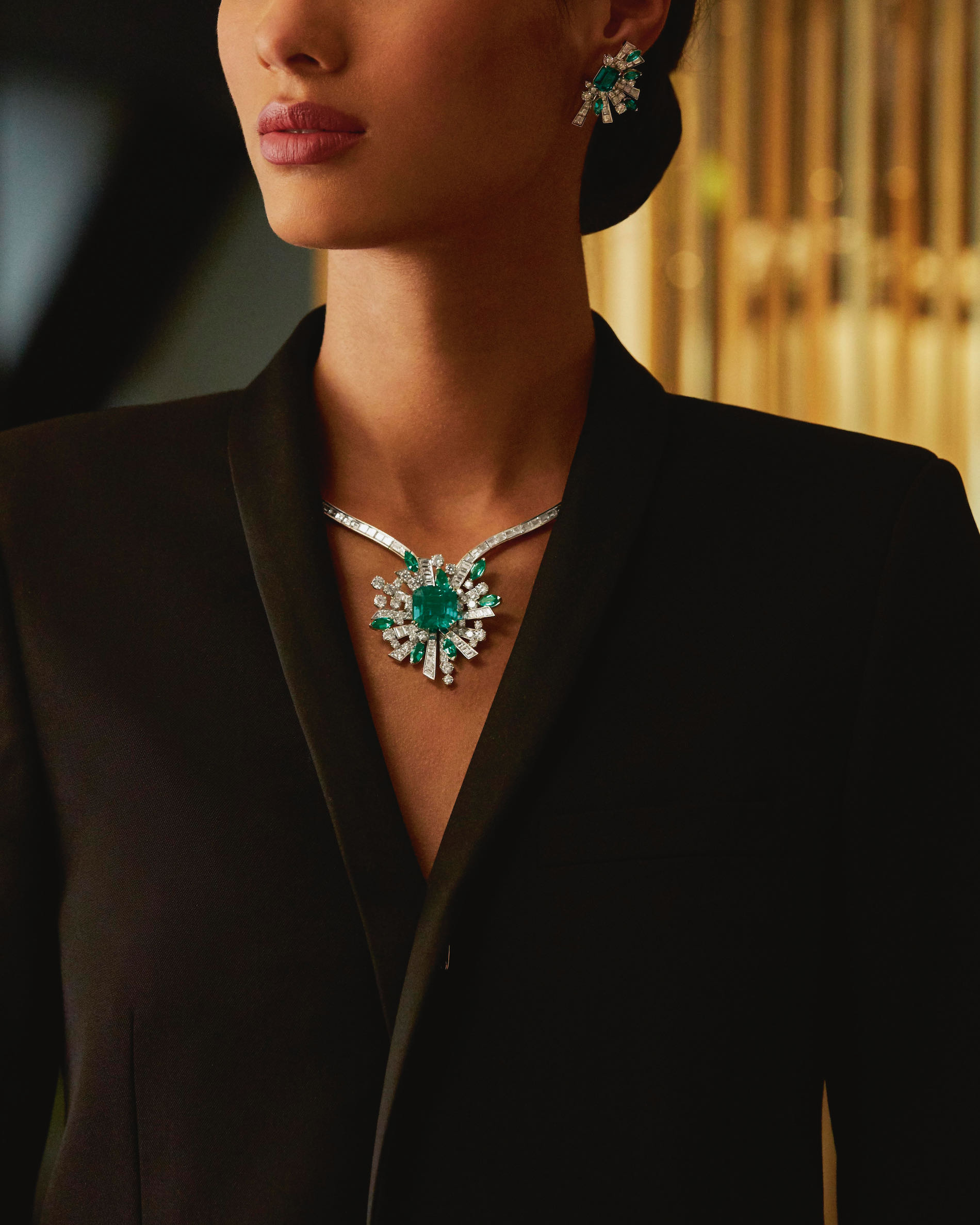 الزمرد حجر مايو في مجوهرات Piaget