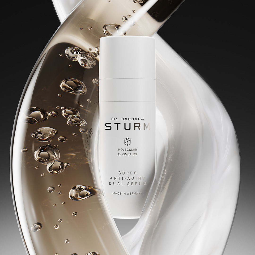 السيروم الجديد  لمحاربة علامات التقدم بالسن بتركيبة ثنائية من Dr. BARBARA STURM