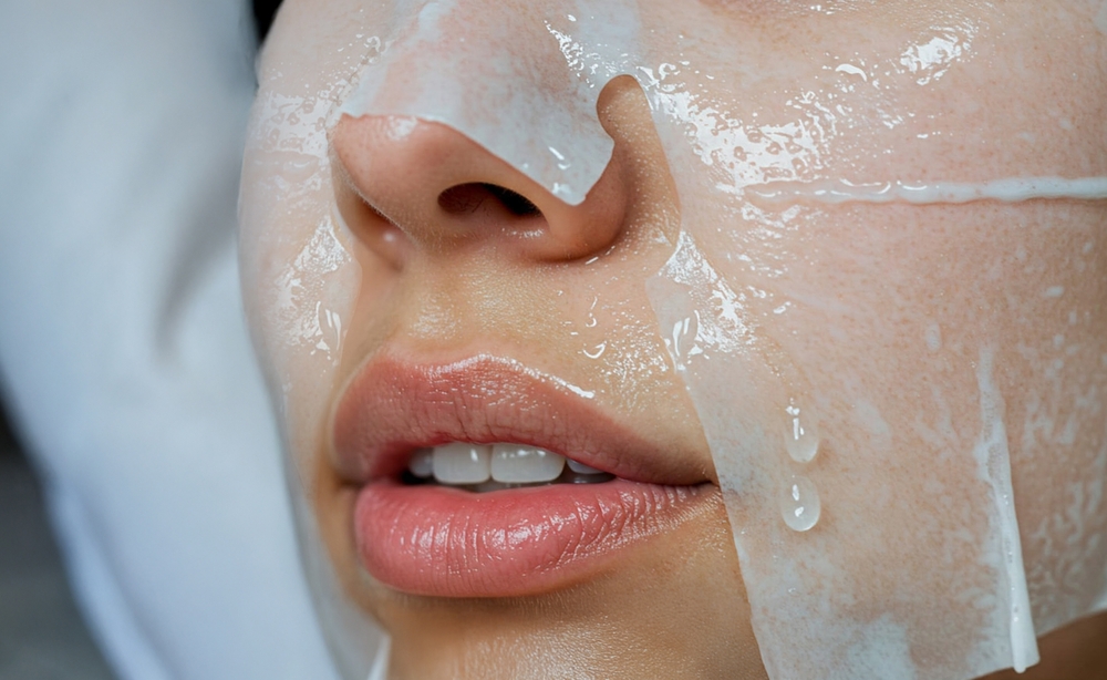 الشرائح تعمل كطبقة عازلة تمنع تبخّر الماء من سطح الجلد