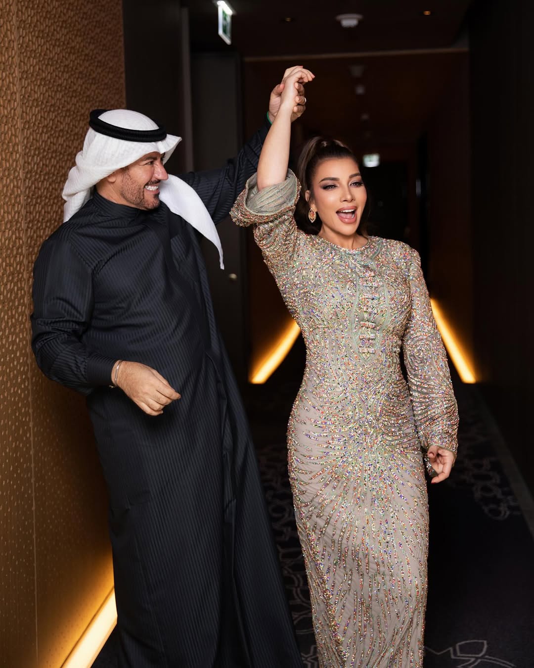 الصورة التي نشرتها اصالة نصري في عيد الحب