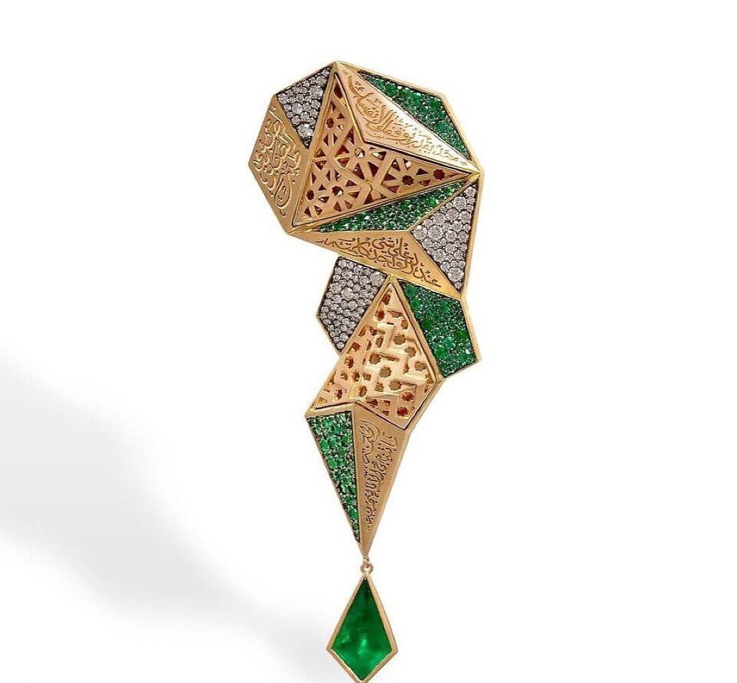 الصورة الرئيسية - حلق الروشان من YATAGHAN JEWELLERY ياتاغان