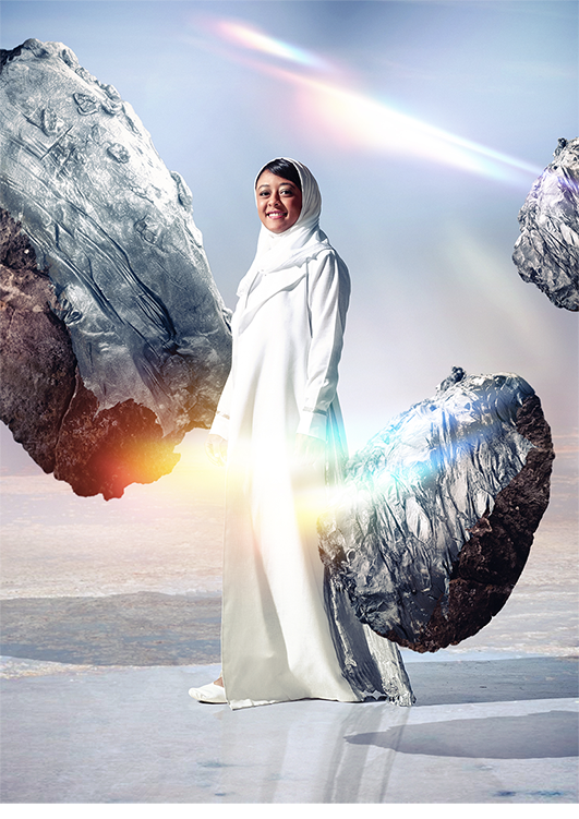 الصورة الرئيسية - ريانة برناوي الصورة خاصة بمجلة هي من تصوير KERTIN VASSAR