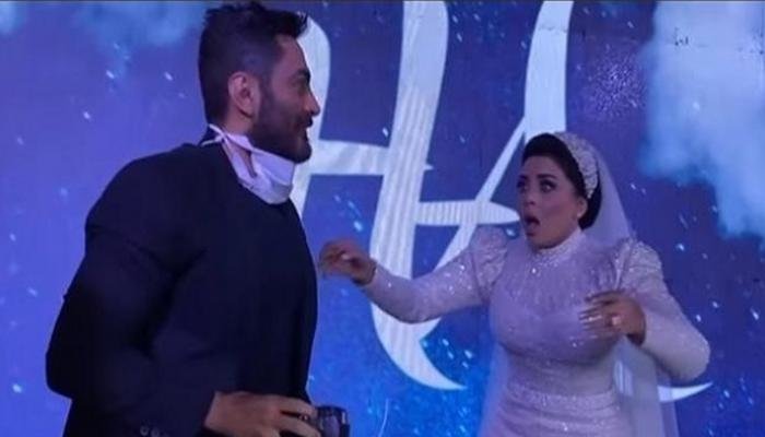 أبرز المواقف التي فاجئ فيها تامر حسني معجبيه في حفل زفافهم