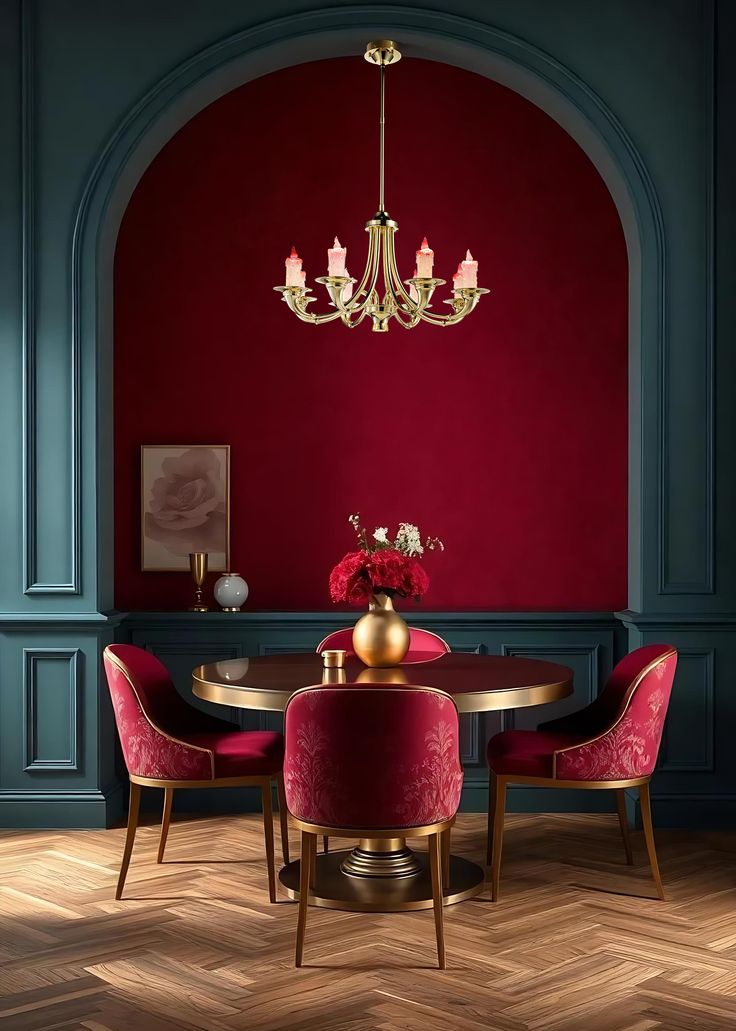 العقيق الأحمر في ديكور المنزل لأناقة مستوحاة من حجر شهر يناير