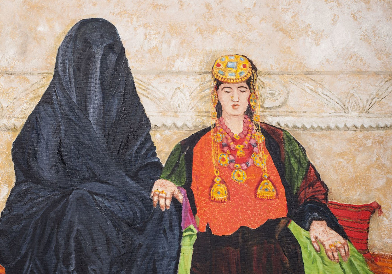 العمل الفني (الربعية) عروس من الدرعية عام 1998