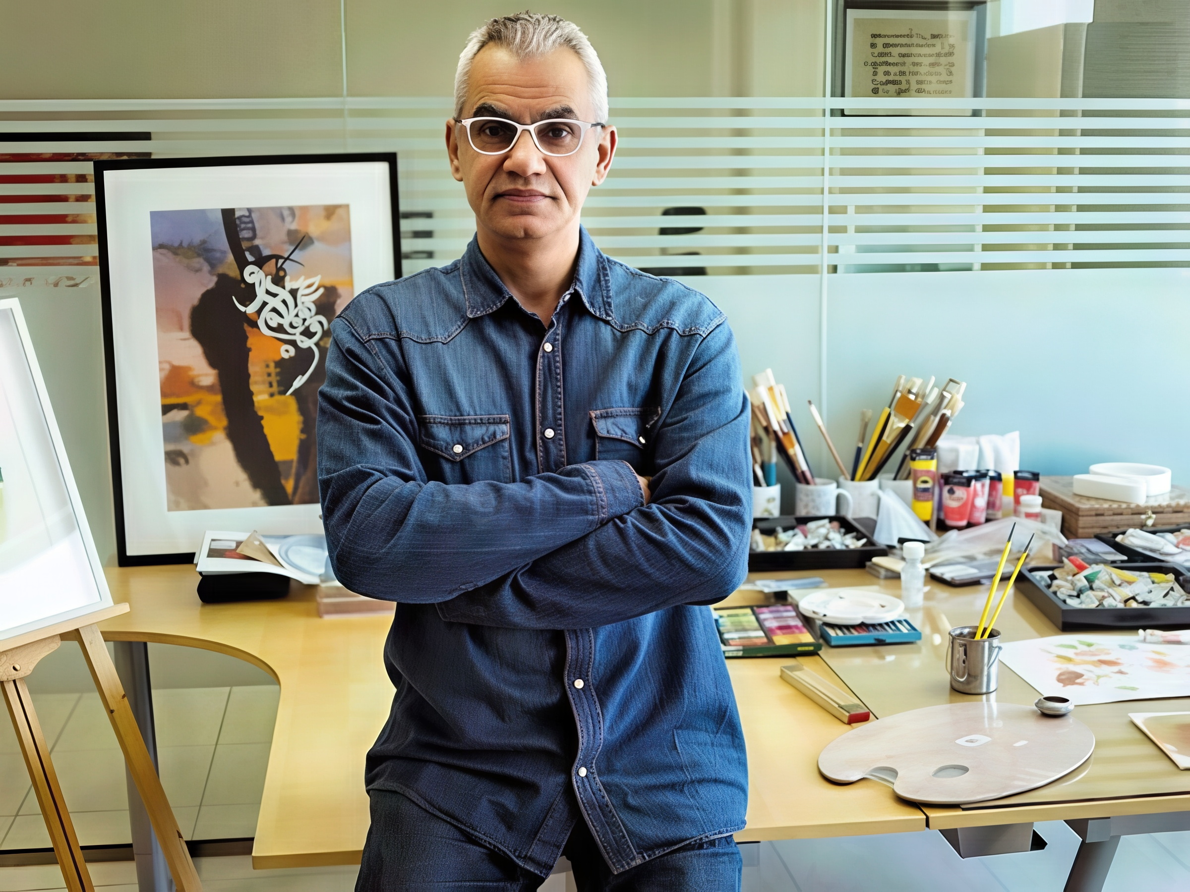  الفنان خالد شاهين