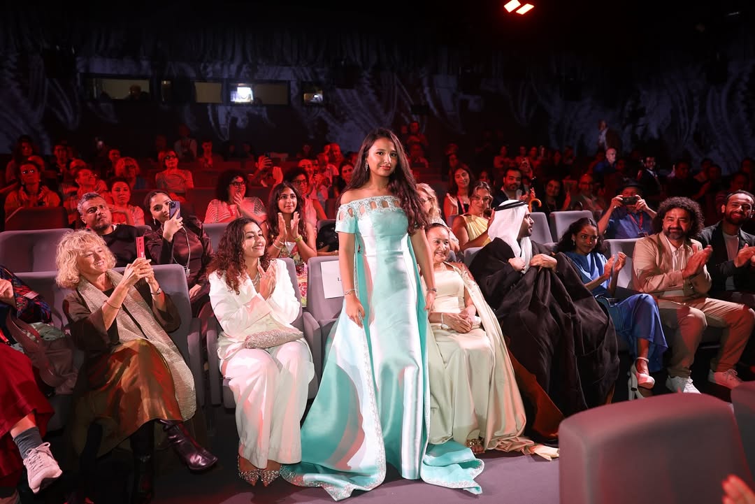 الفنانة لمار فادن في المهرجان