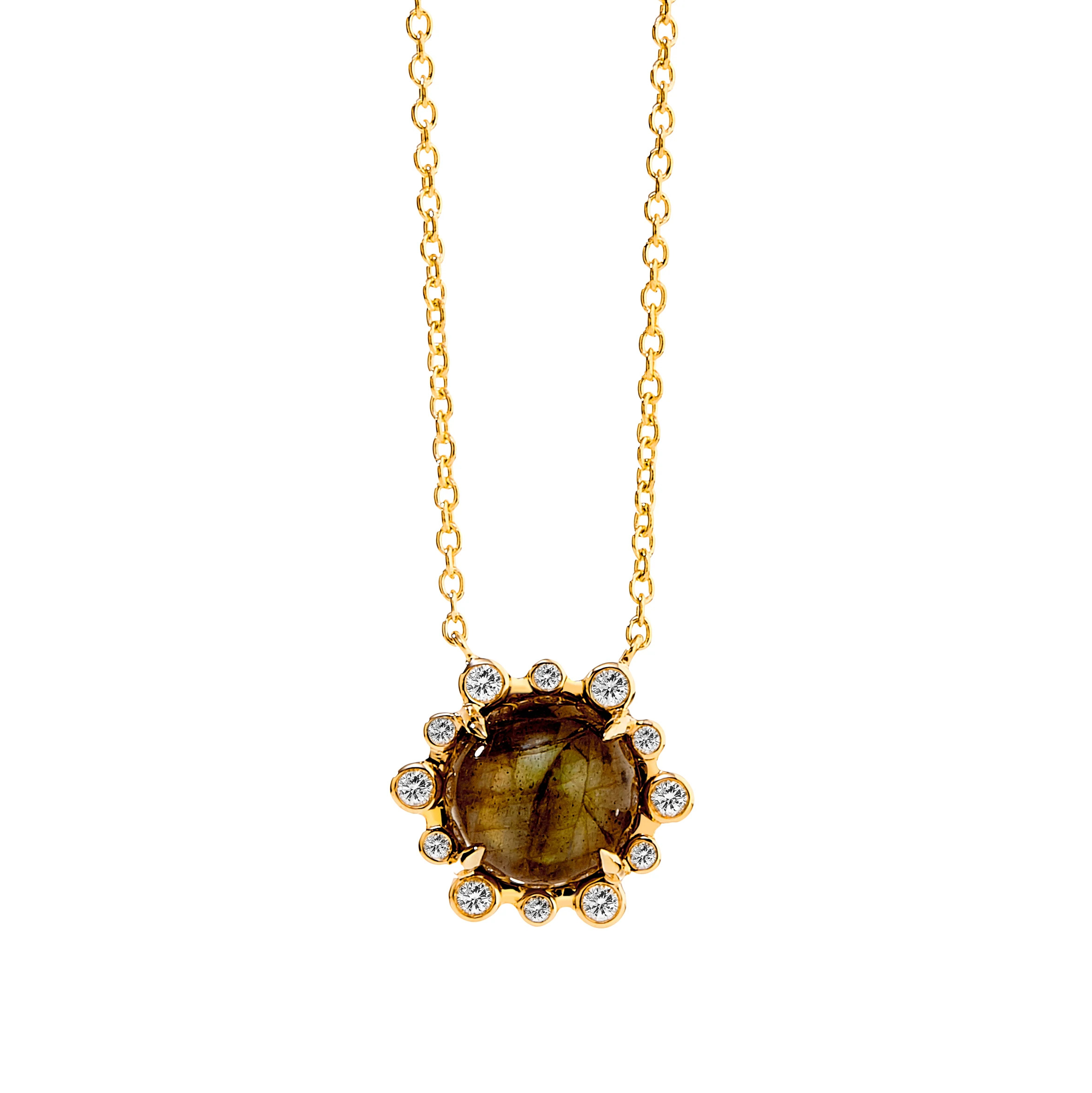القلادة السداسية Hex necklace من سينا Syna