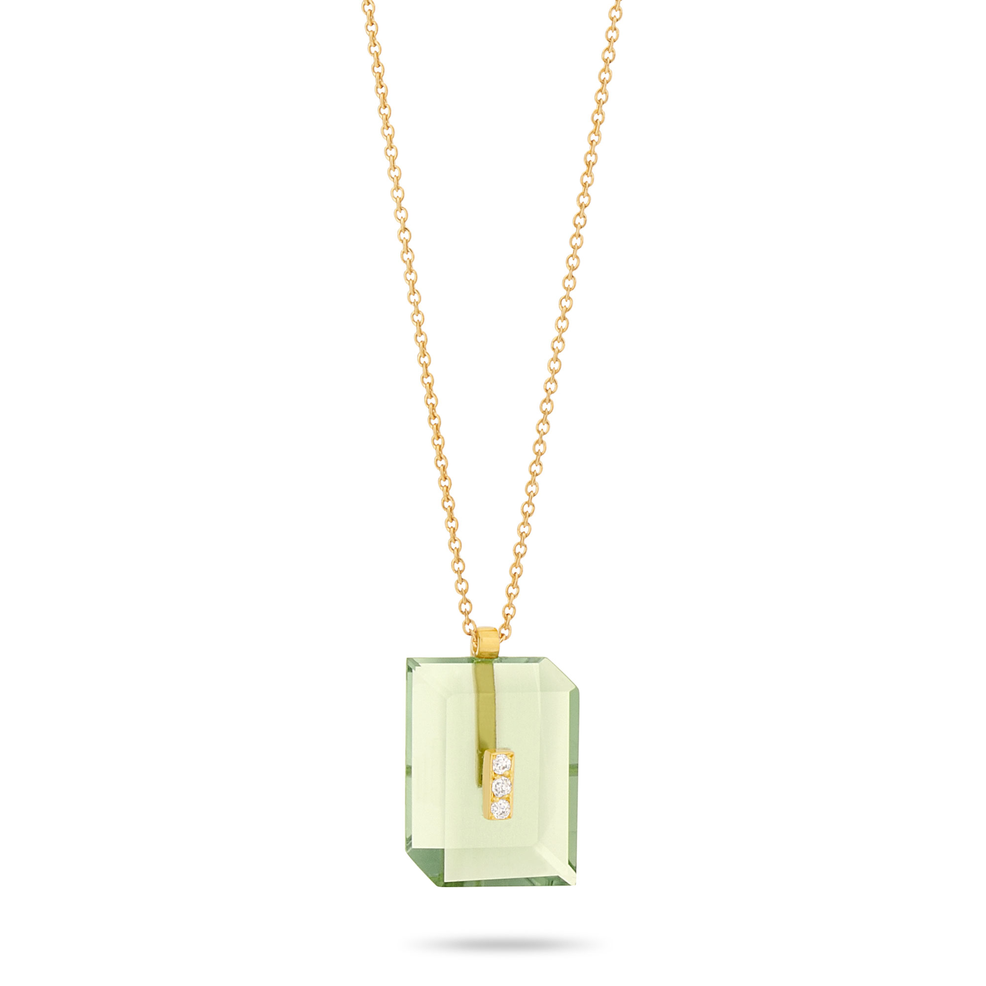 القلادة المستطيلة Rectangle necklace من ياعيل سونيا Yael Sonia