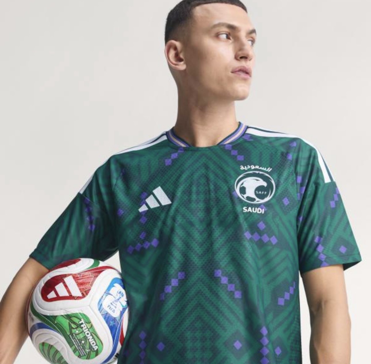القميص الرسمي للمنتخب السعودي لكأس العالم ٢٠٢٦