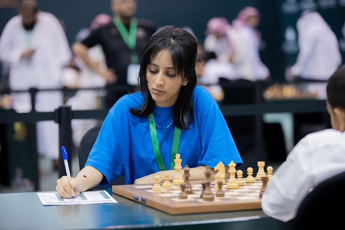 اللاعبة السعودية ديالا الفهد