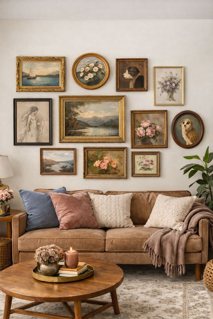 اللوحات من عناصر الديكور المكملة لأي تصميم داخلي منزلي