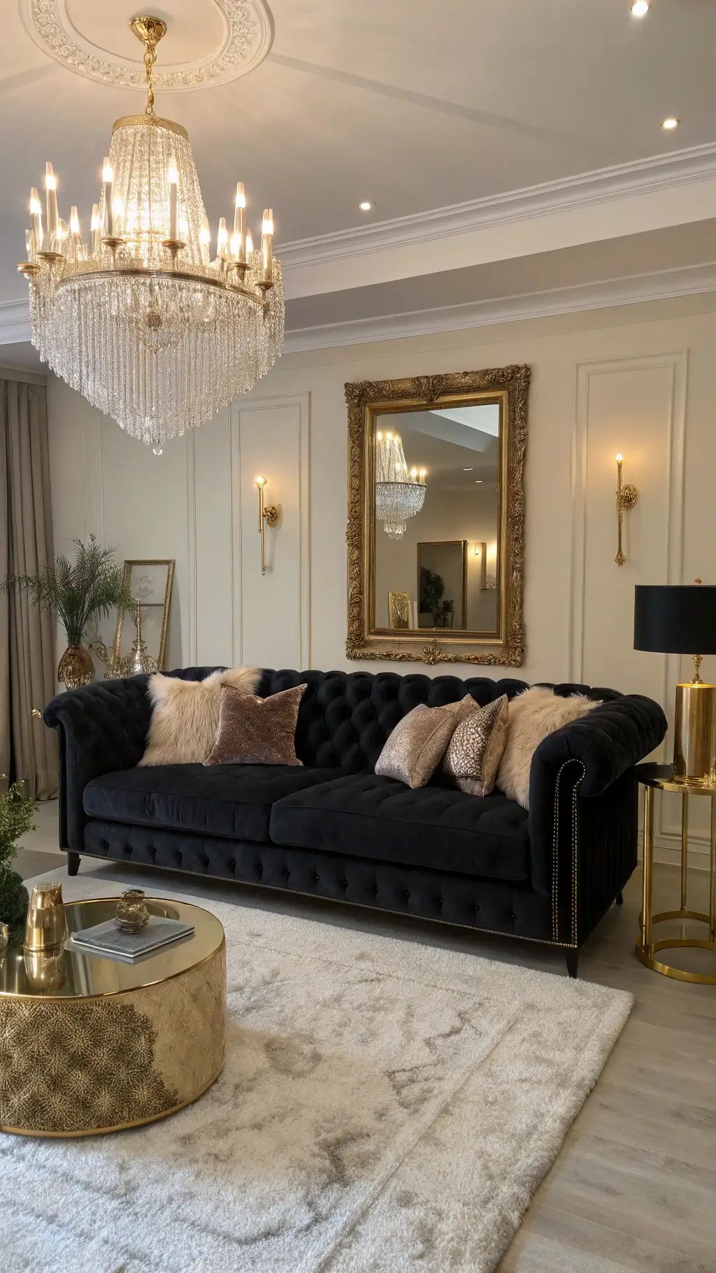 اللون الأسود قد يعطي شعورًا بالثقل البصري مع مرور الوقت