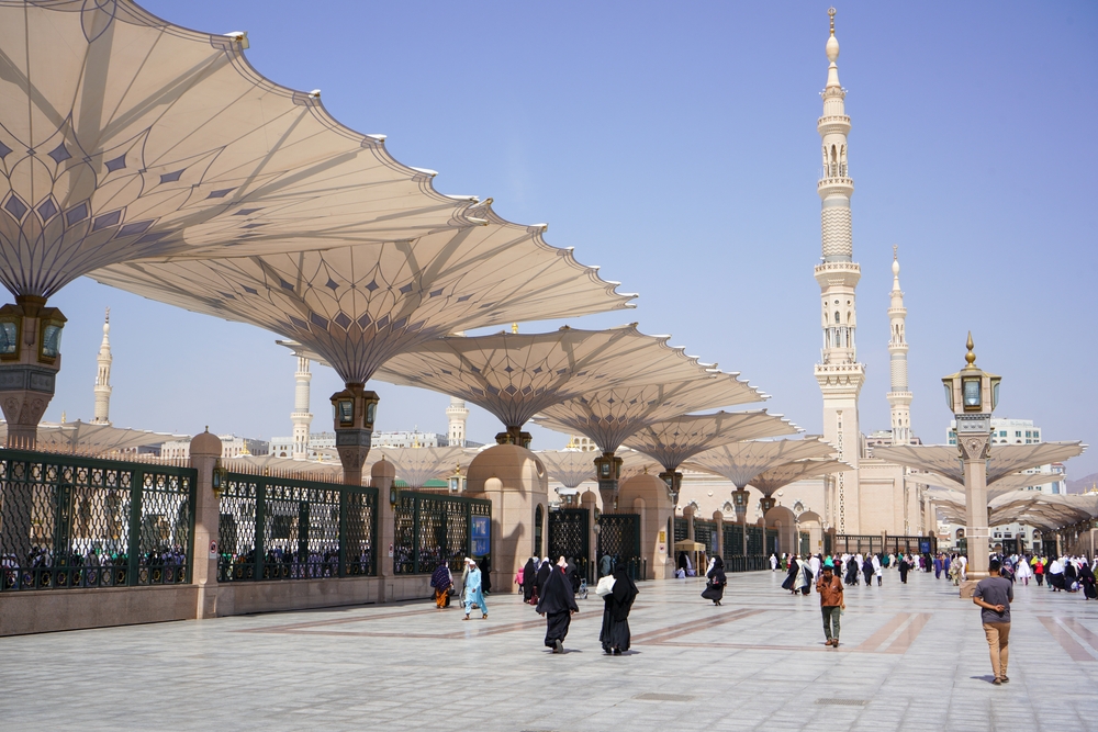 المسجد النبوي - المدينة المنورة، المملكة العربية السعودية