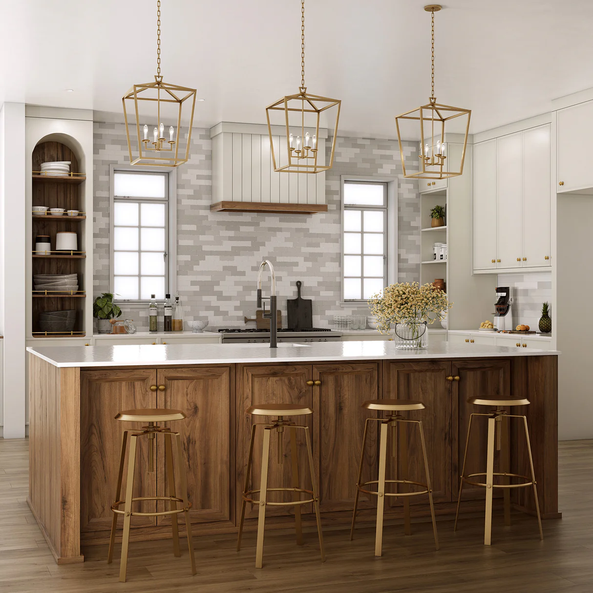 المصابيح على طراز الفوانيس الكلاسيكية