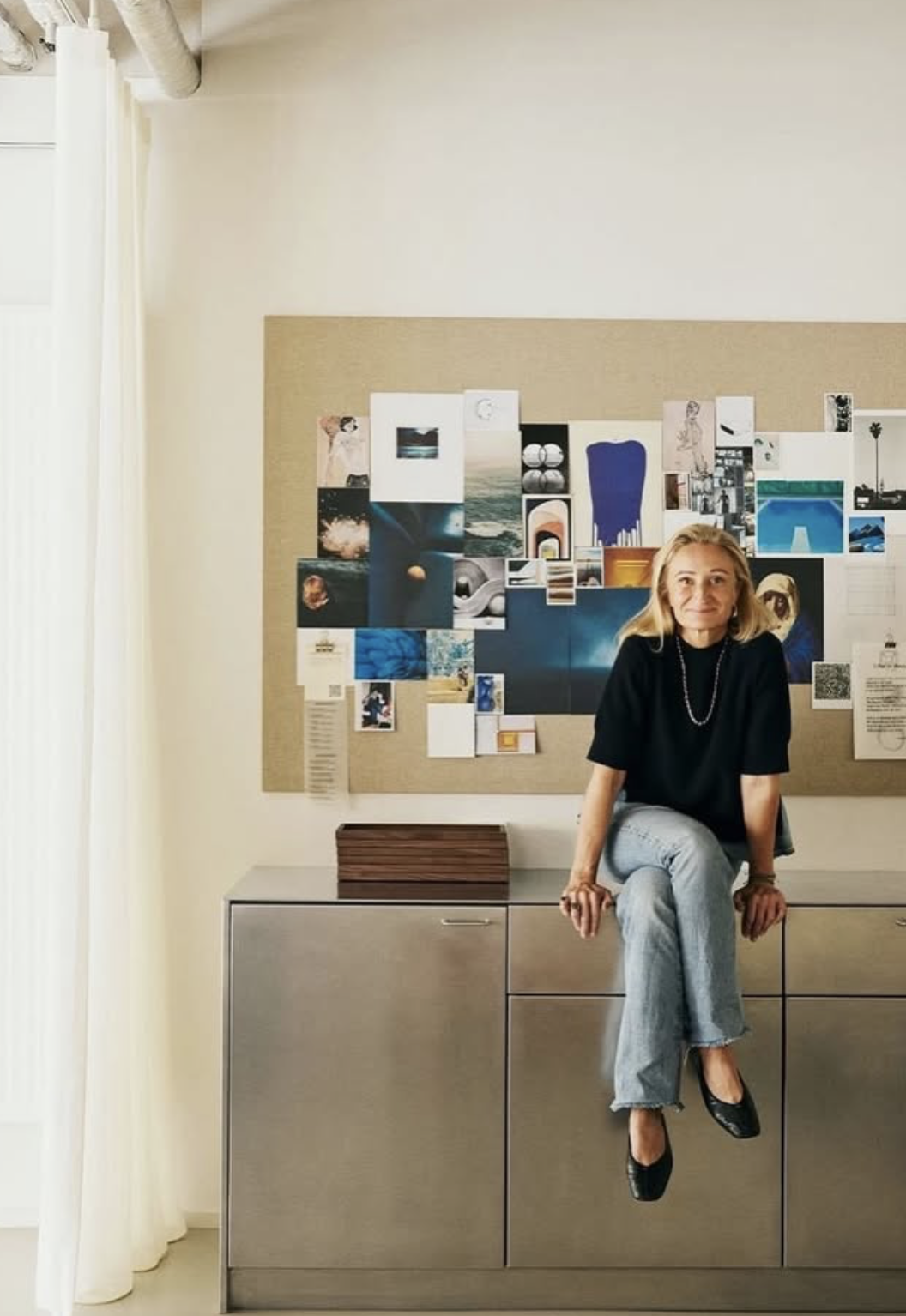 المصممة Maria Grazi Chiuri مع الMoodboard
