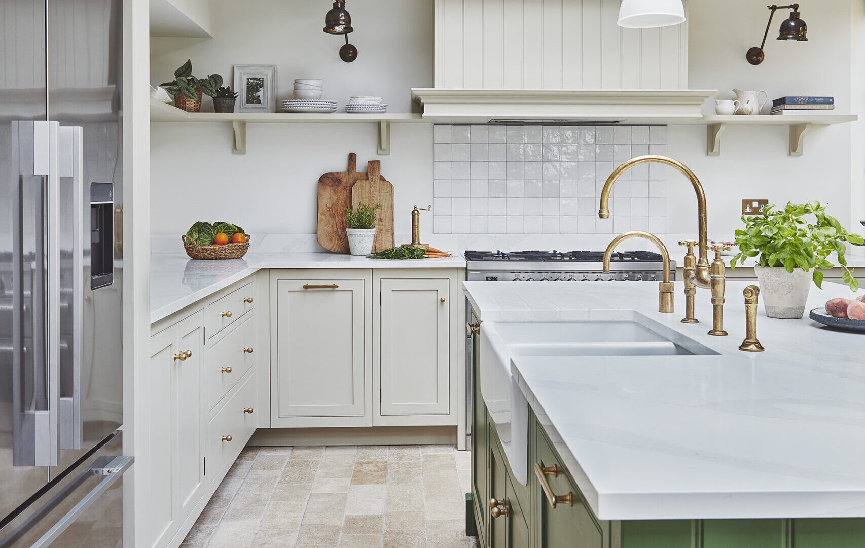 المطبخ على شكل حرف  L