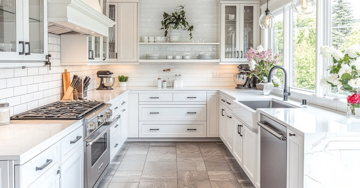 المطبخ على شكل حرف U