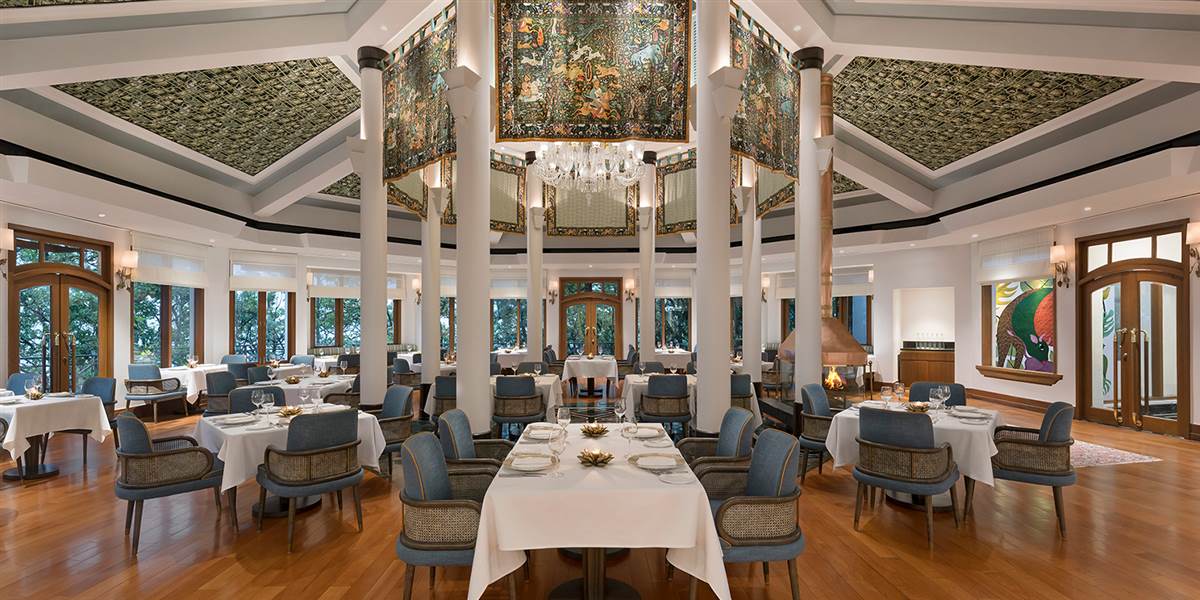 المطعم الاساسي في Ananda In The Himalayas