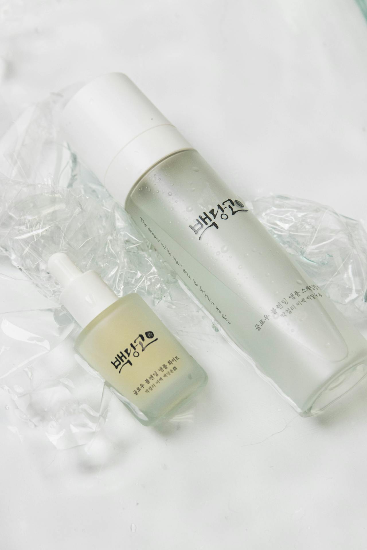 المكونات المخمرة  جوهر التركيبات الكورية للعناية بالبشرة