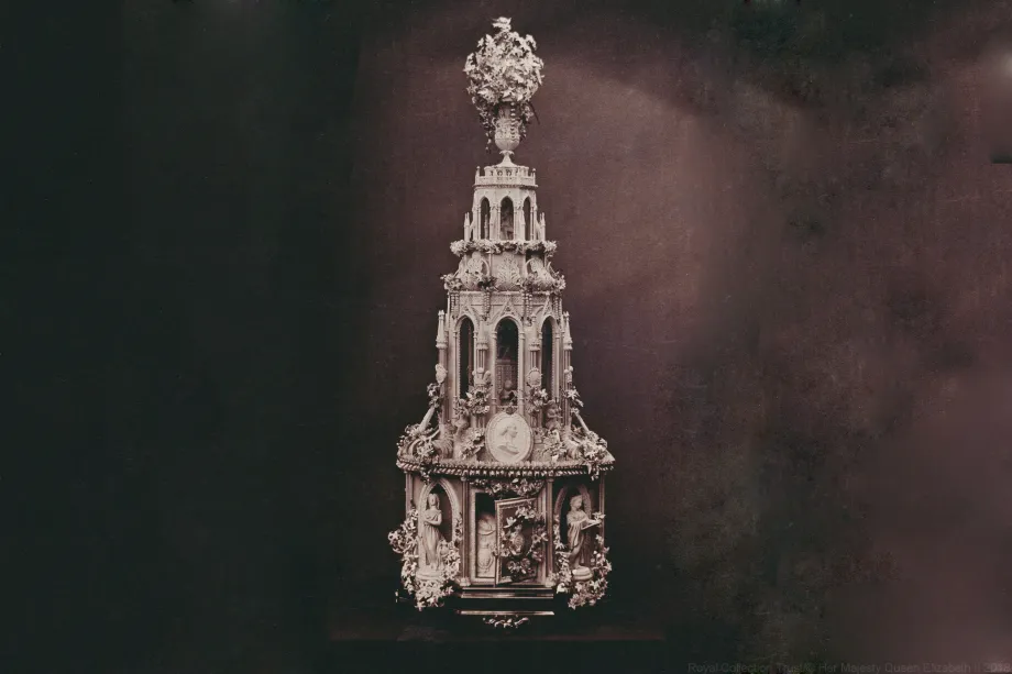 الملك إدوارد السابع King Edward VII والملكة ألكسندرا Queen Alexandra (1863)