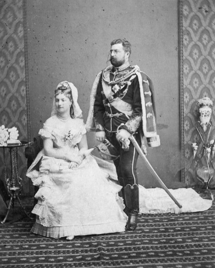الملك ليوبولد الأول ملك بلجيكا King Leopold I of Belgium ولويز ملكة بلجيكا Queen Louise of Belgium