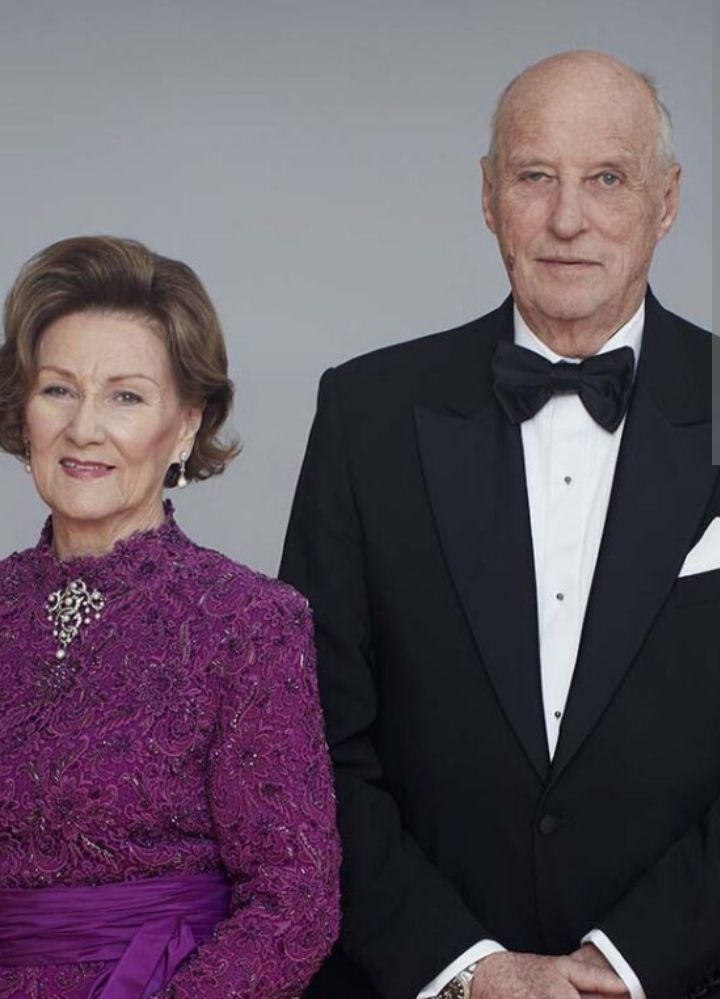 الملك هارالد والملكة سونيا