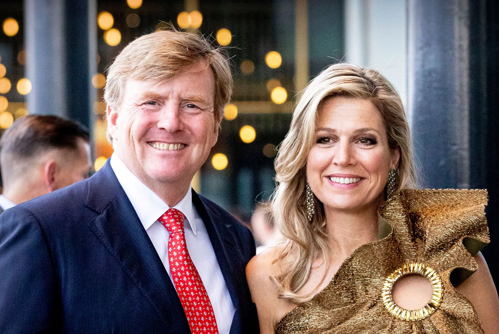 الملك ويليم ألكسندر ملك هولندا King Willem-Alexander of the Netherlands والملكة ماكسيما Queen Máxima