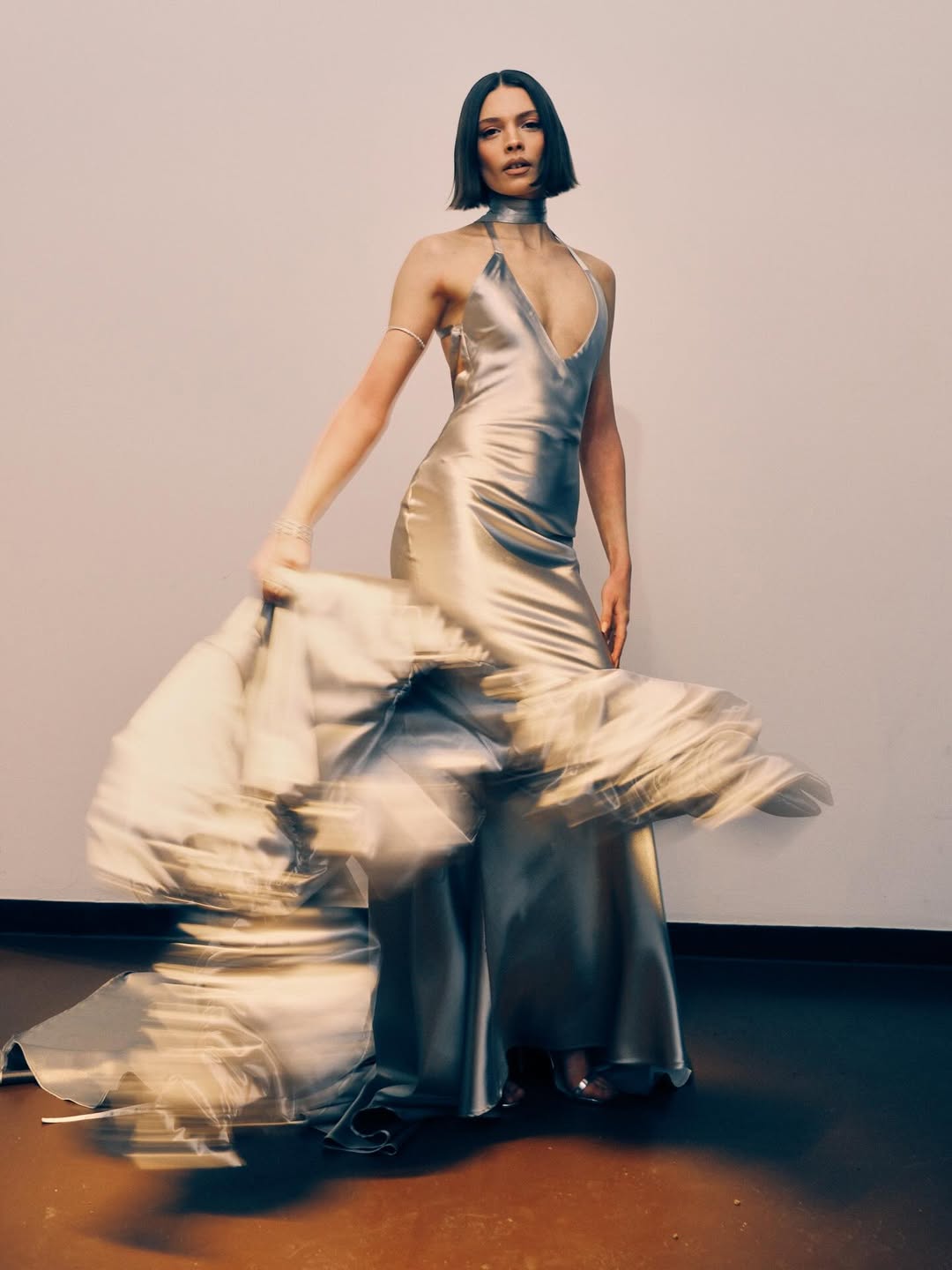 الممثلة الألمانية هارييت هيربغ ماتن بإطلالة من توقيع Ama fashion