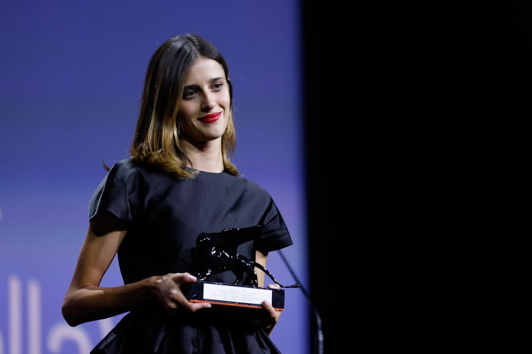 الممثلة بينيديتا بوركارولي عن دورها في فيلم " Rapimento di Arabella"