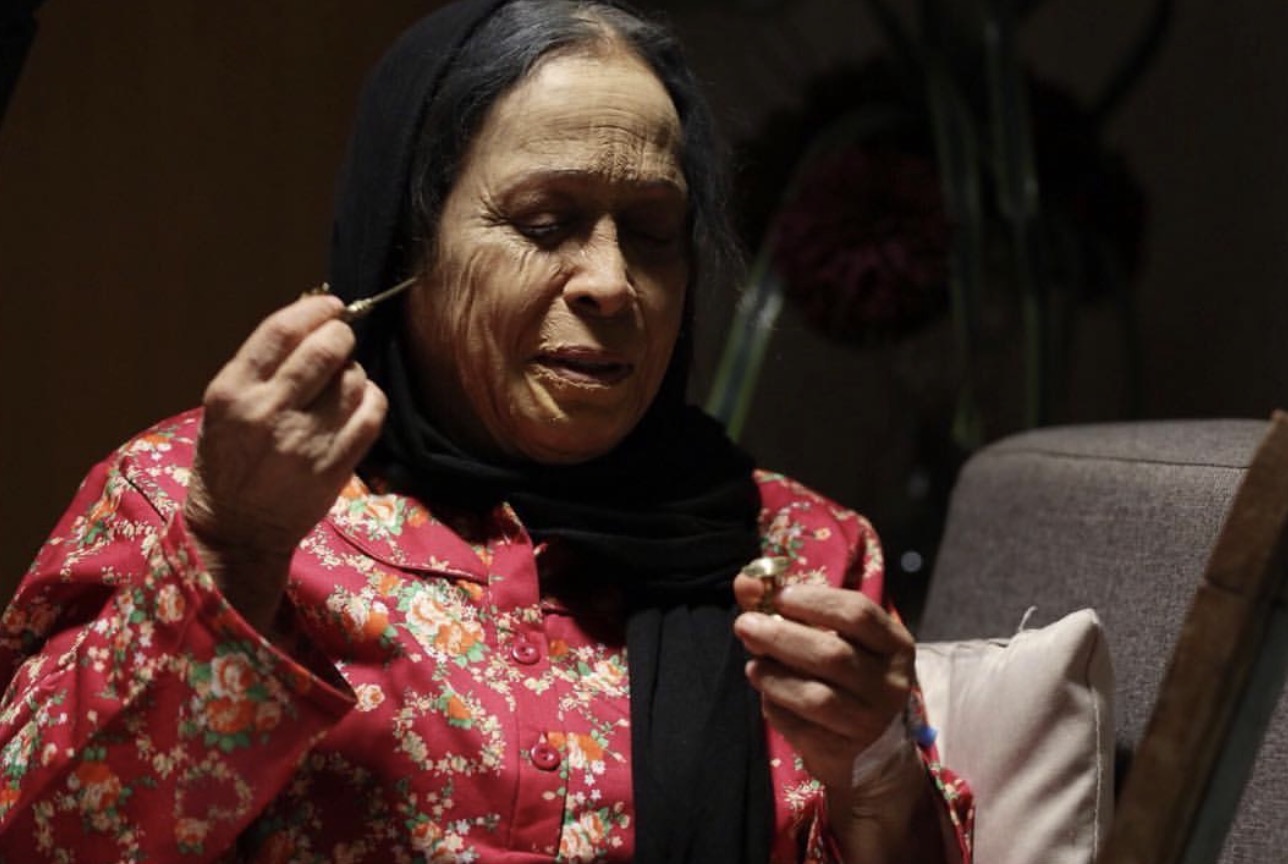 الممثلة حياة الفهد من فيلم نجد 