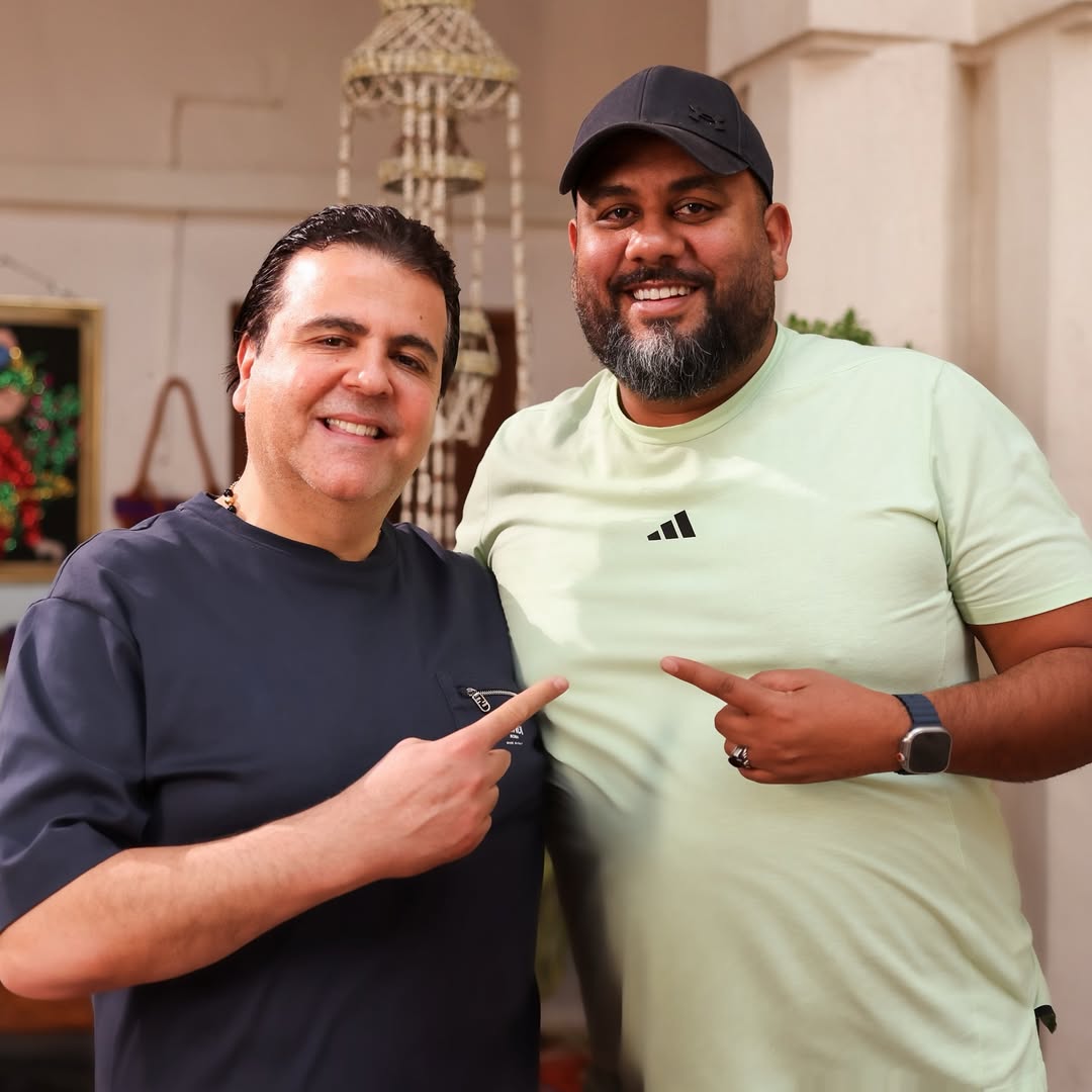 المنتج جمال سنان والمخرج علي العلي