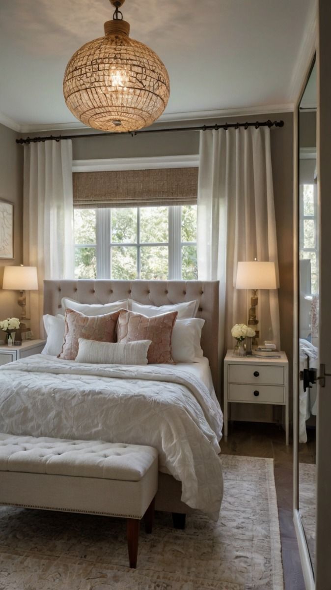 الموضع الخاطئ للسرير من أبرز الأمور التي قد تؤثر على شعور غرفة النوم بالراحة