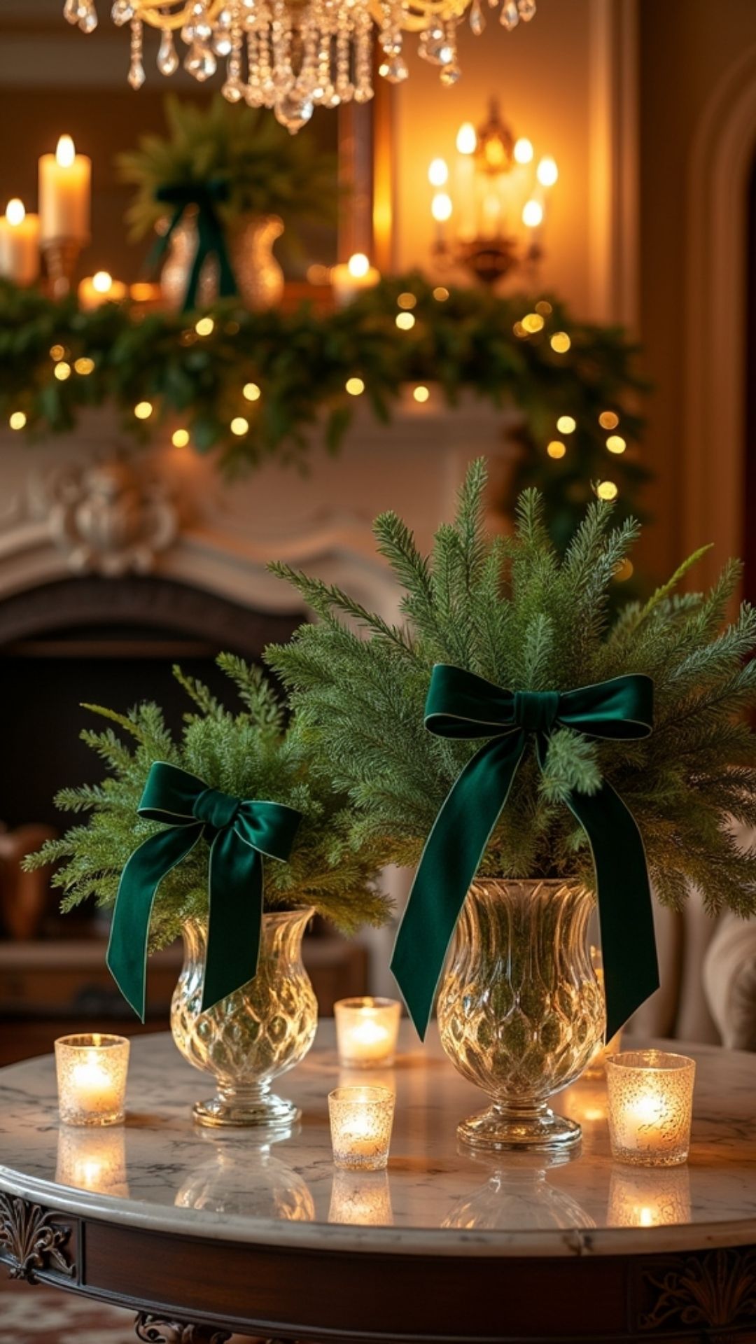 النباتات الخضراء هي بديل رائع لشجرة الكريسماس