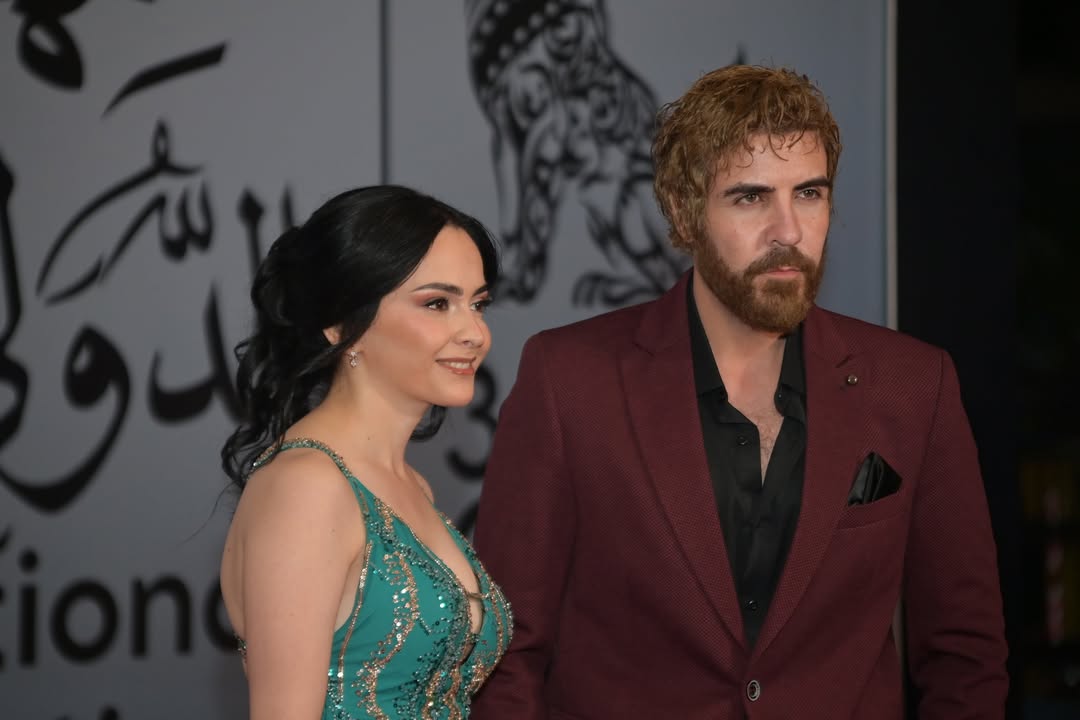 النجم السوري لجين إسماعيل بطل مسلسل "معاوية" في وهران