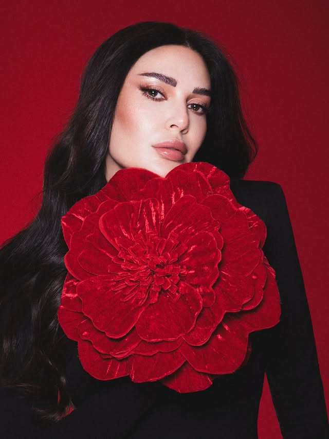 النجمة سيرين عبد النور بمكياج ناعم صورة من انستغرامها
