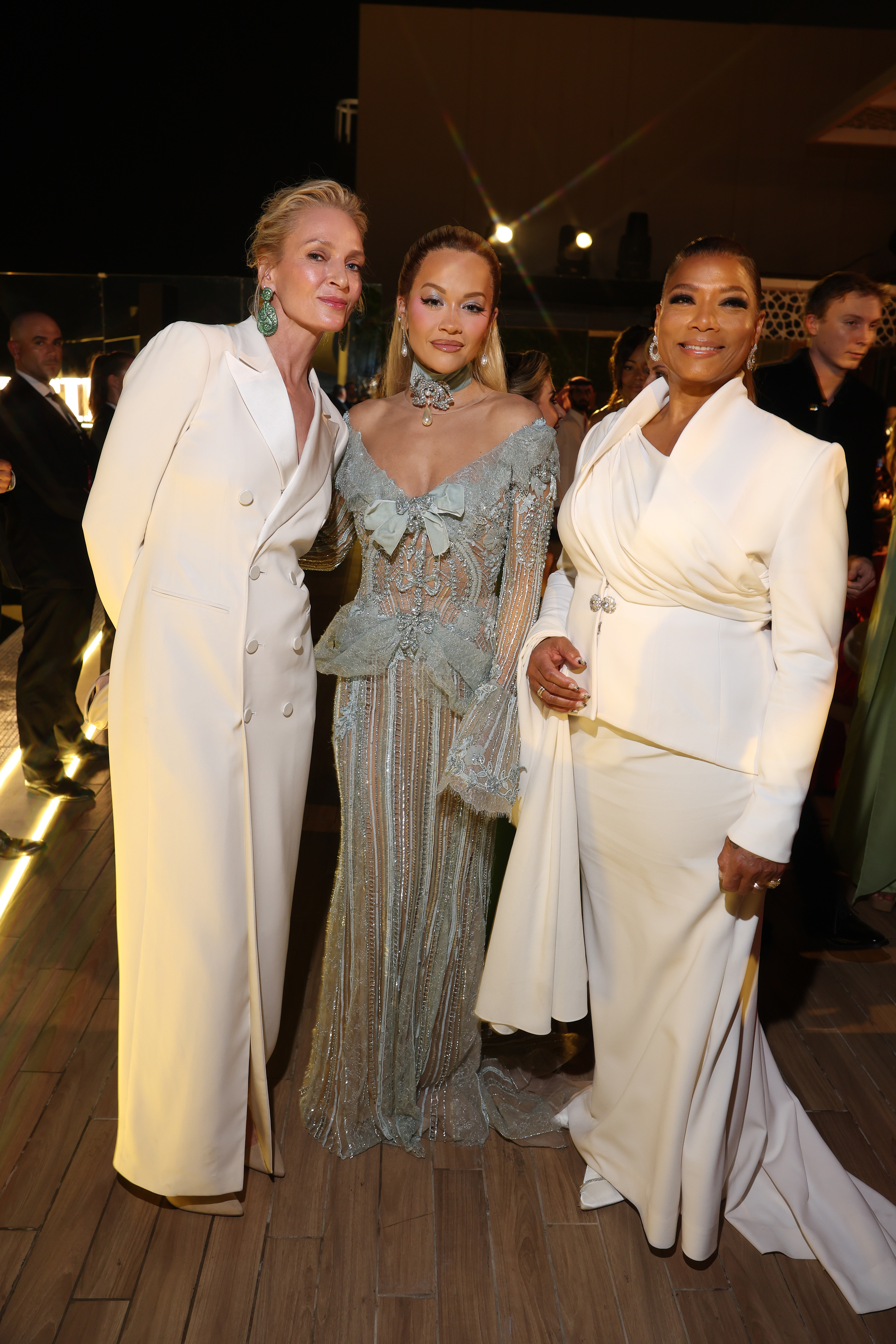 النجوم في أمسية المرأة في السينما بجدة