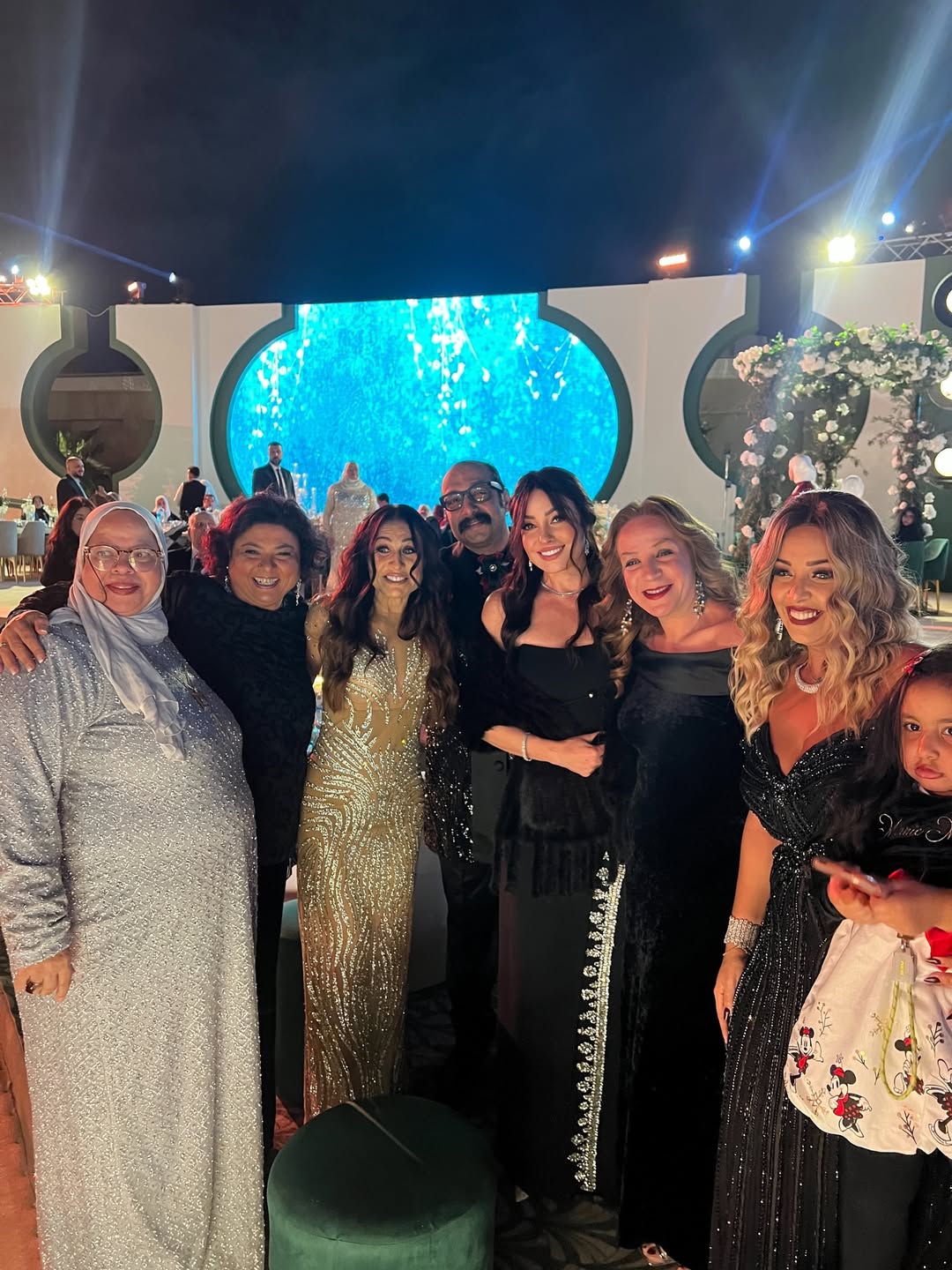 النجوم في حفل زفاف ابنة محمد هنيدي