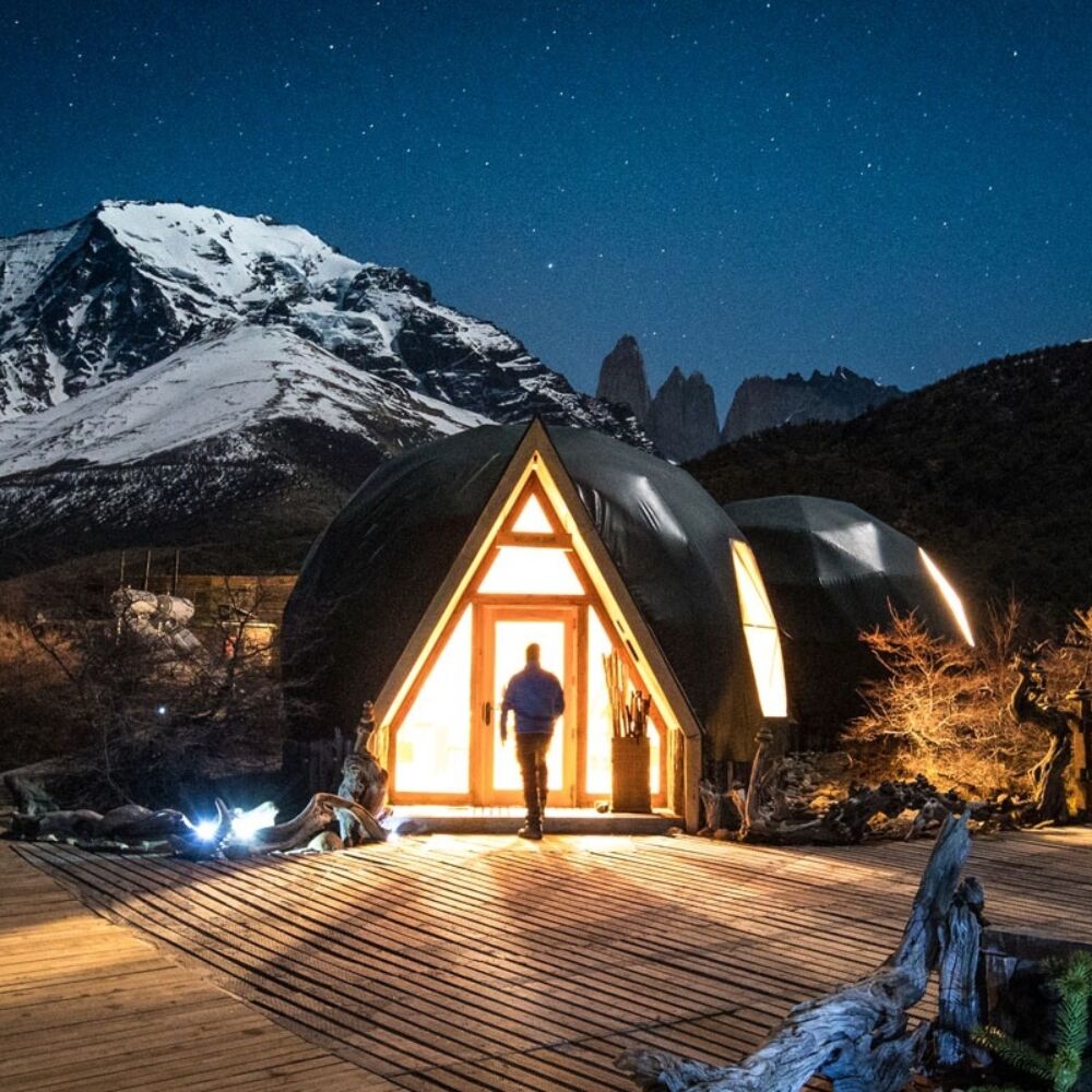 النزل والقباب الصديقة للبيئة