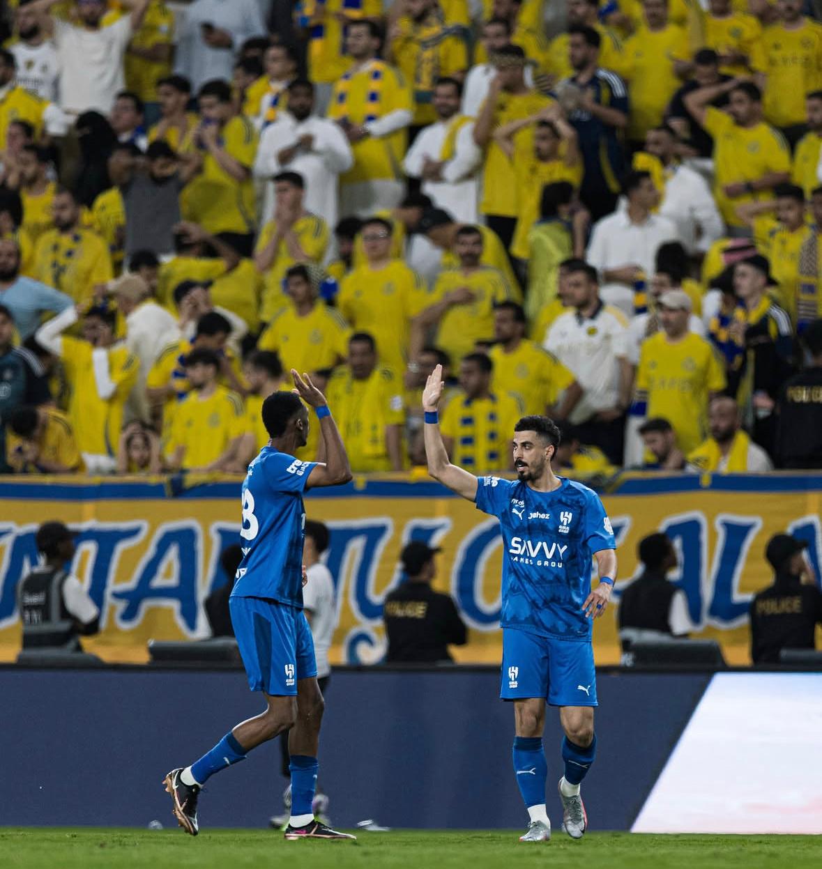 مباراة النصر والهلال في الدوري السعودي
