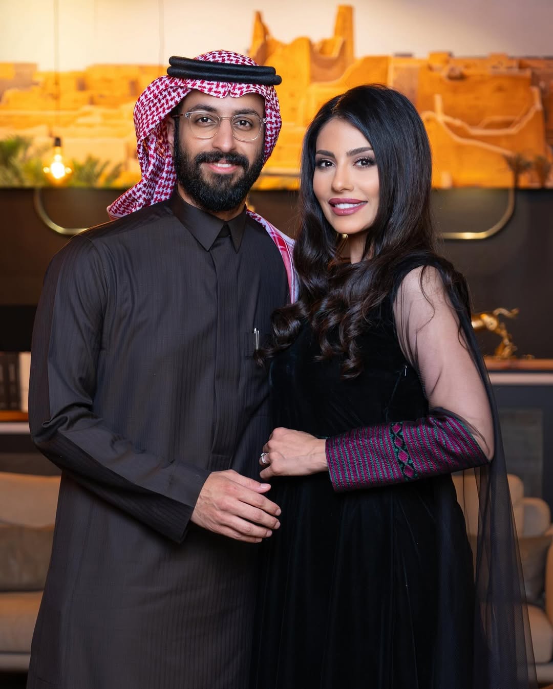 الهام علي وخالد صقر في لقطة مميزة