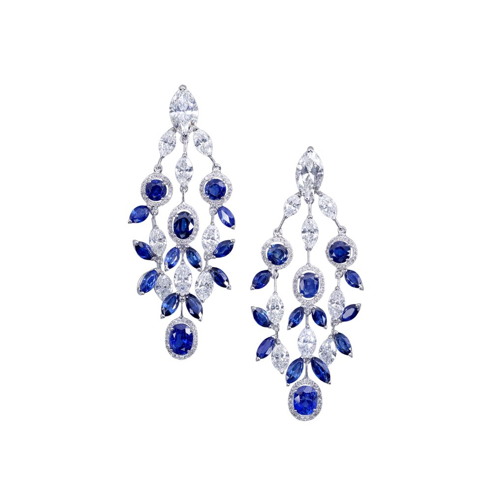 الياقوت الأزرق الفاخر في مجوهرات Moussaieff