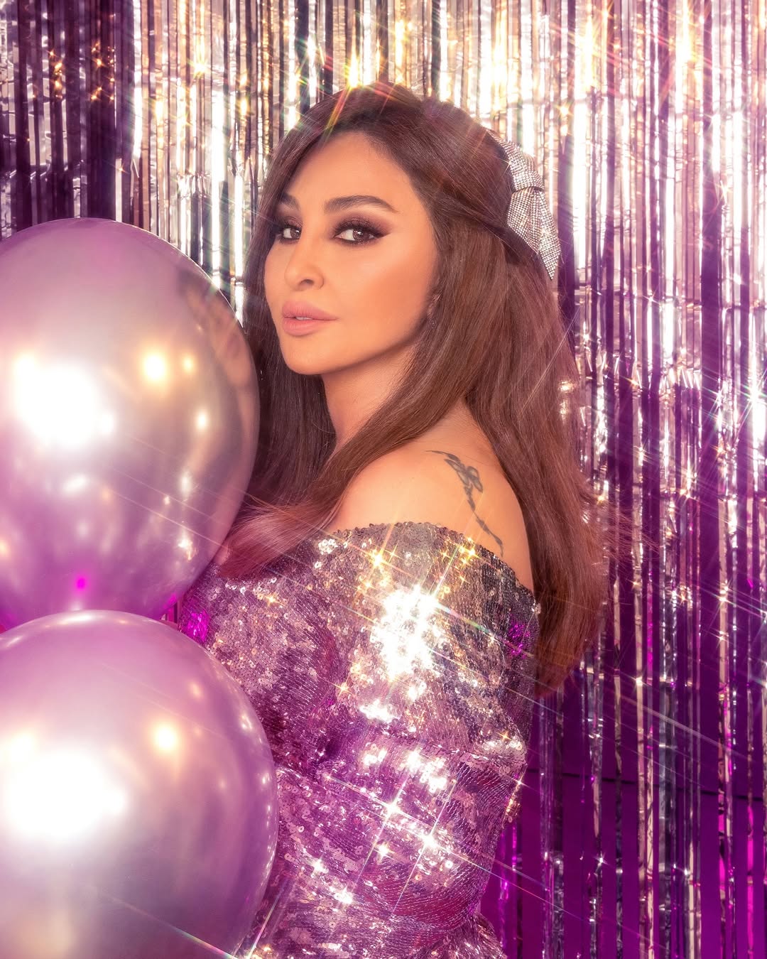 النجمة إليسا في إطلالة رأس السنة 2025