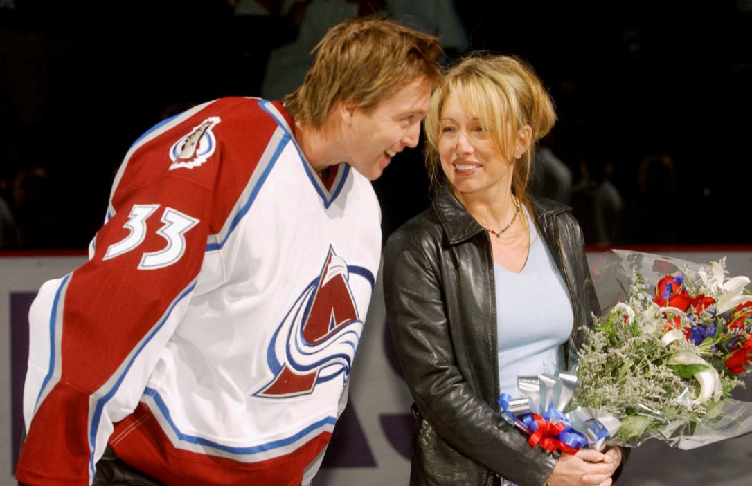 باتريك روي Patrick Roy وميشيل بيوز Michele Piuze