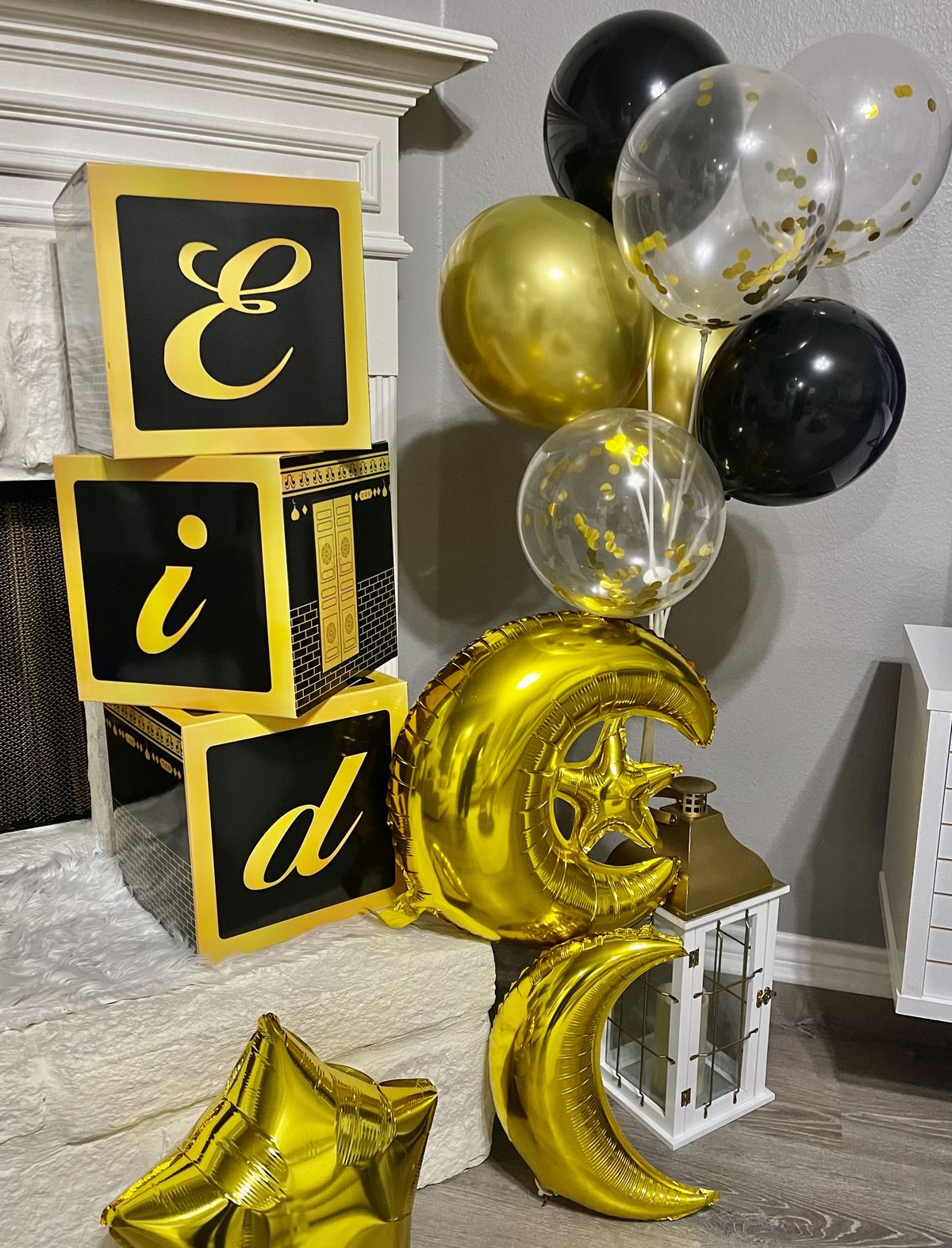 بالونات العيد بألوان عصرية