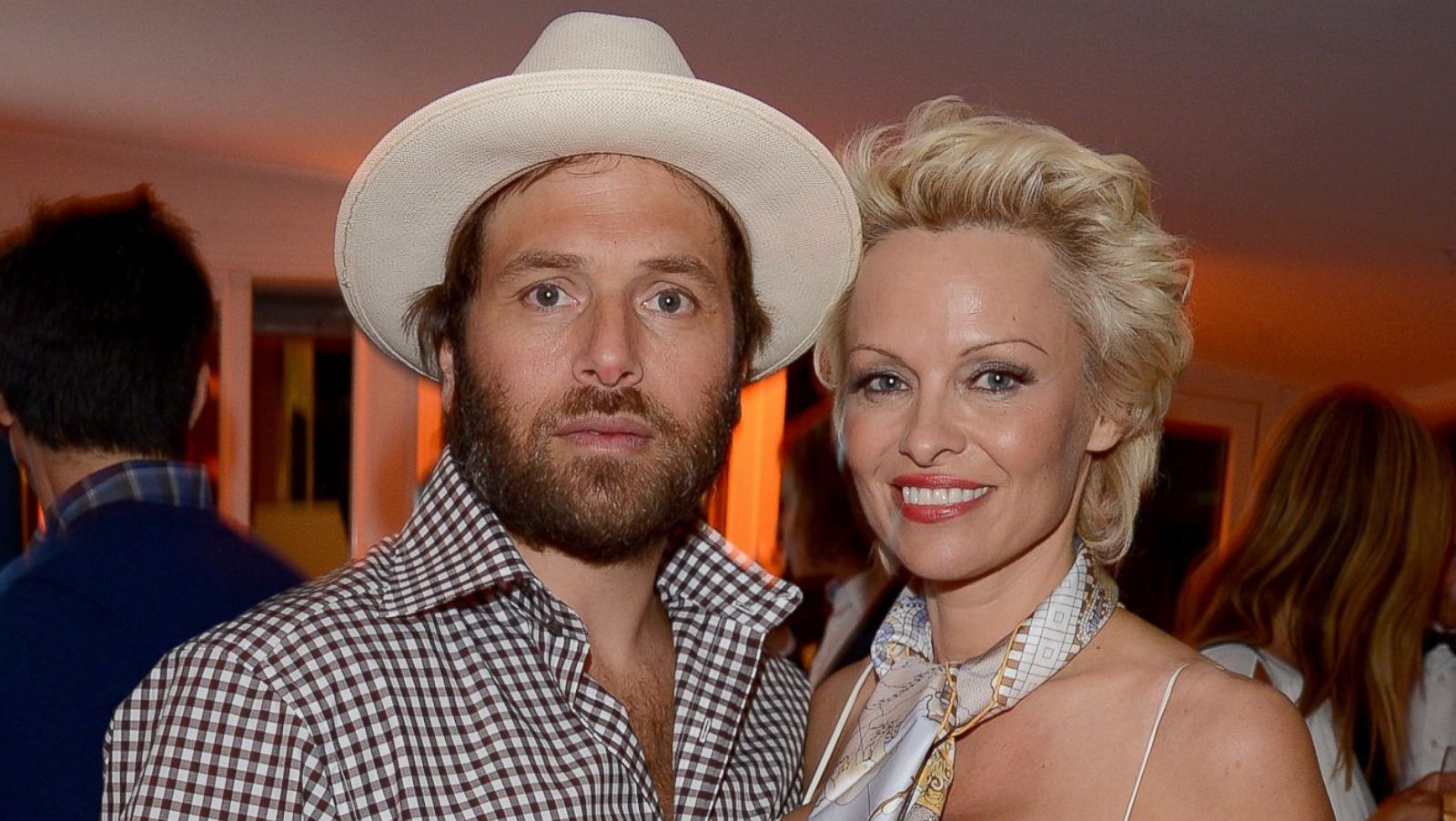 باميلا أندرسون Pamela Anderson وريك سالومون Rick Salomon