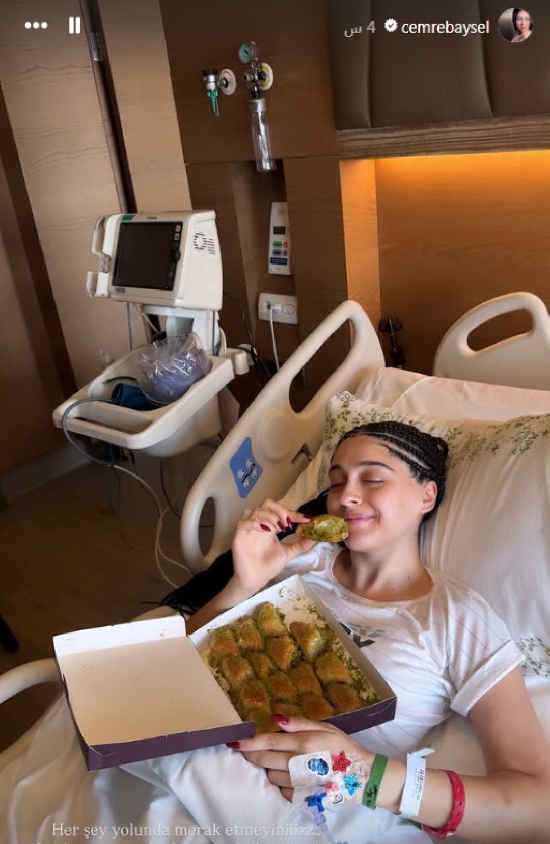 جيمري بايسال بعد إجراء الجراحة الأخيرة