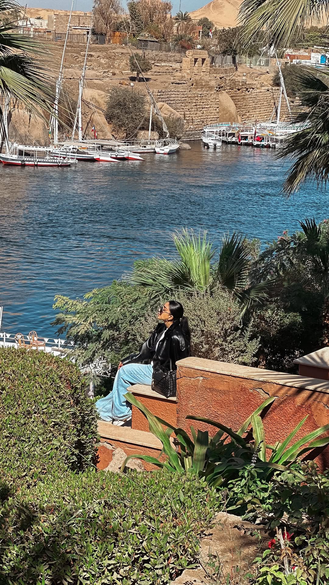 بثينة الرئيسي في رحلة بين الأقصر وأسوان