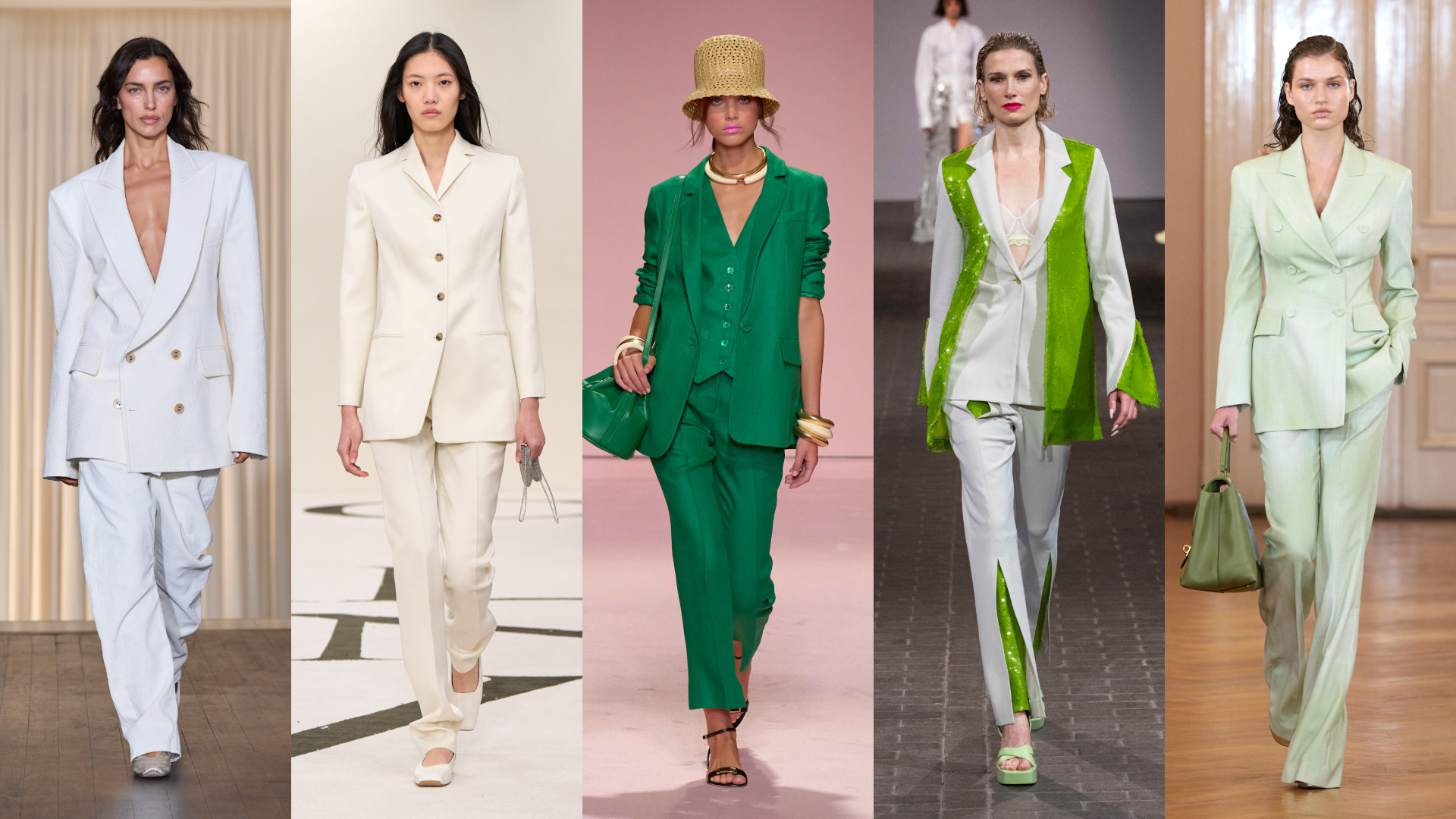 بدلات نسائية أنيقة من Scervino وKilian Kerner وLuisa Spagnoli وCalvin Klein وKronthaler Westwood