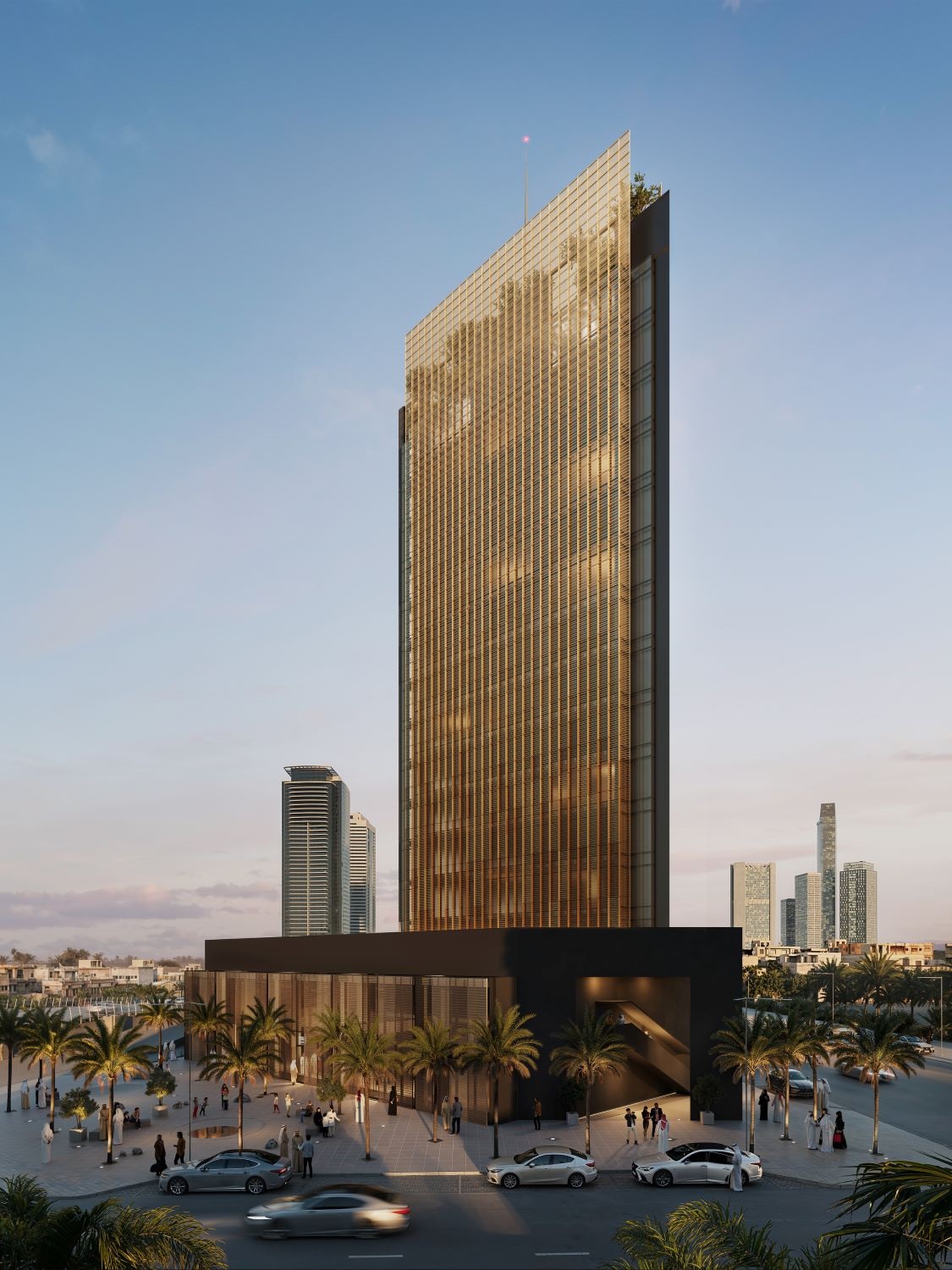 برج تجاري مكتبي من مشاريع Quartz Architects